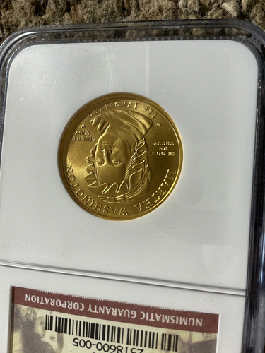 2007 W $10 Gold Martha Washington First Spouse NGC MS 70 - Picture 3 of 4
