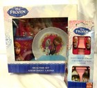 Disney Frozen Mealtime Dinnerware Set Includes Plate Bowl,Cup,&Flatware-New!