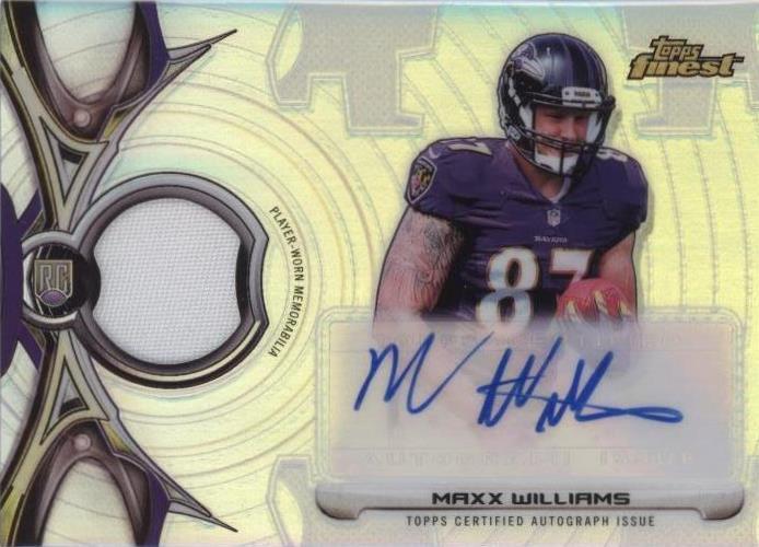 2015 Topps Finest Maxx Williams #RRAP-MW - 1 of 2