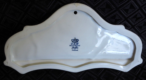Hand Painted GKB Delft's Porcelain Spoon Holder - Picture 4 of 5