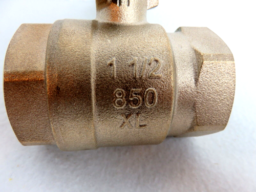 ZURN 1-1/2 850XL 1 1/2" Vollanschluss Kugelhahn (bleifrei) - Bild 5 von 5