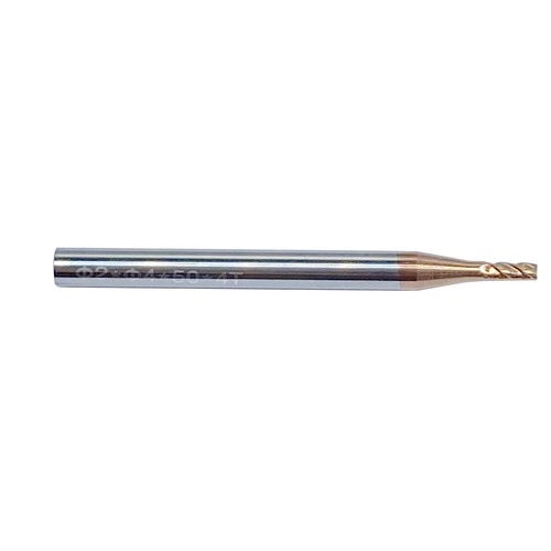 5pcs HRC55 tip diameter 2mm 4 Flute End Mill CNC Milling Cutter Bit - Bild 5 von 6
