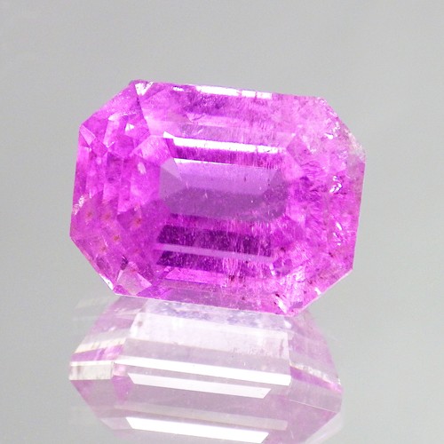 10.00 Ct Splendid Octagon (13 x 10 mm) 100% Natural Afghanistan Pink Kunzite Gem - Picture 3 of 5