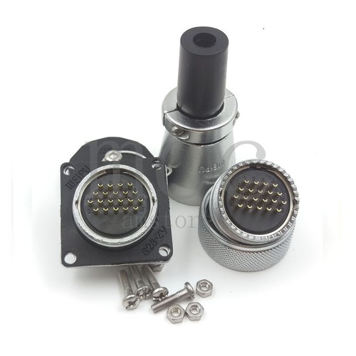 WEIPU WS28 20Pin Panel Mount Plug and Socket,Automobile Aviation Cable Connector - Picture 4 of 7