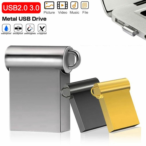 Mini Metal USB 2.0 Flash Drive Memory Stick Pen Drive Pulgar 64GB 32GB 16GB 8GB - Imagen 12 de 18