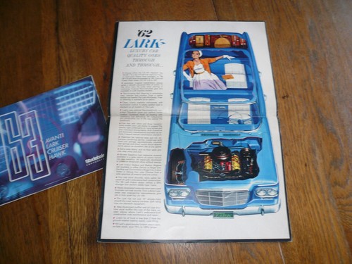 Folletos de ventas de Studebaker 1962 y 1963 - dos años - vintage - Imagen 3 de 6