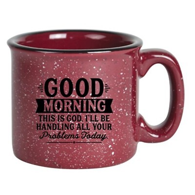 Campfire Mug - Goodmorning, This Is God - Picture 1 of 3