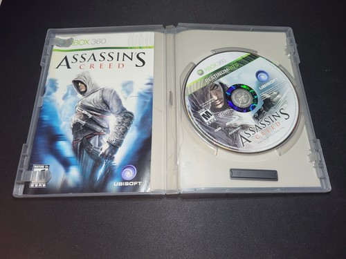 Assassin's Creed 1 Platinum Hits Microsoft Xbox 360 COMO NUEVO estado disco COMPLETO-! - Imagen 4 de 5