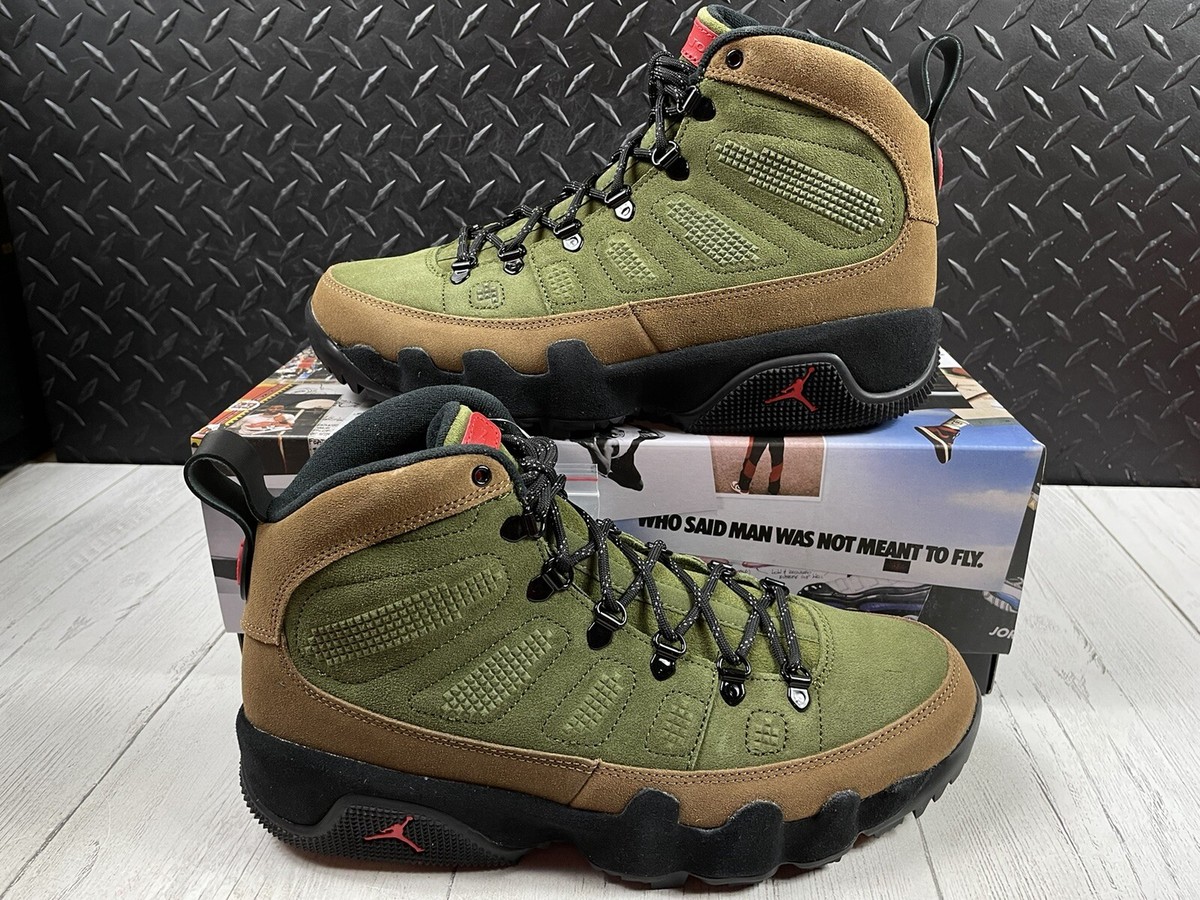 Size 10.5 - Jordan 9 Retro NRG Beef And Broccoli Winterized Brown