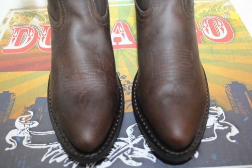 DURANGO Women's 8M Brown Leather 11" Mid Calf Western Cowboy Boots RD4112 - Picture 8 of 17
