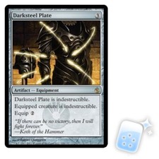 DARKSTEEL PLATE Mirrodin Besieged MBS Magic MTG MINT CARD