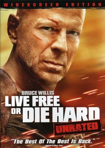 Live Free or Die Hard ~ DVD 2007 WS Unrated Edition ~ Bruce Willis - Picture 1 of 1