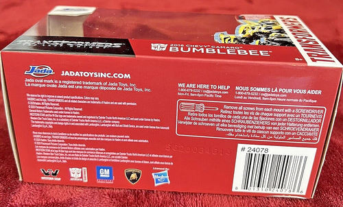 HOLLYWOODS RIDES 2016 CHEVY CAMARO BUMBLEBEE TRANSFORMER DIE CAST CAR - Picture 5 of 5