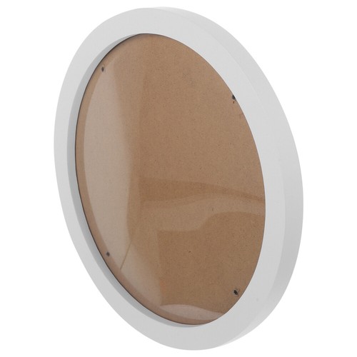 Wooden Photo Frame Circular Frames Round Picture Large Work for Wall - Picture 8 of 12