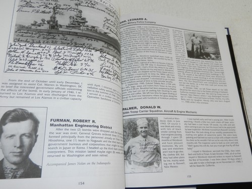 WW II B-29 Atomic Bomb  "THE 509TH REMEMBERED" Vet Signed - Enola Gay Navigator - Picture 17 of 17