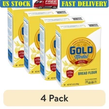 Premium Quality Bread Flour 5lb Baking Pizzas Breads Rolls Sourdough Kosher New