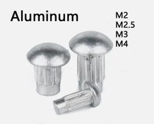 Aluminum Rivets for Name Plate Round Head Solid Rivets M2 M2.5 M3 M4
