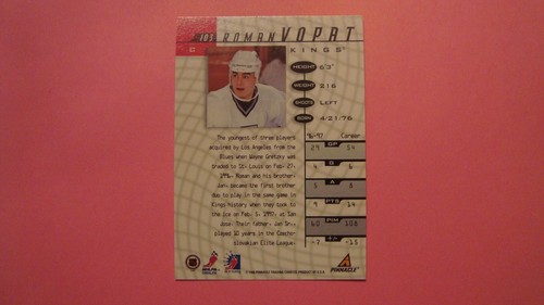 1997 98 Be A Player Pinnacle #98 Kevin Haller Autograph Carolina Hurricanes - Picture 6 of 12