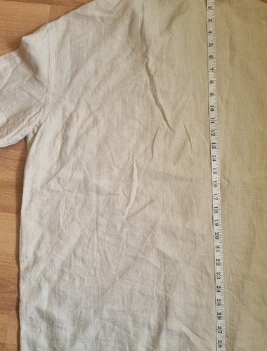 Vintage French Connection Men's 100% Linen Top Medium - Picture 11 of 13