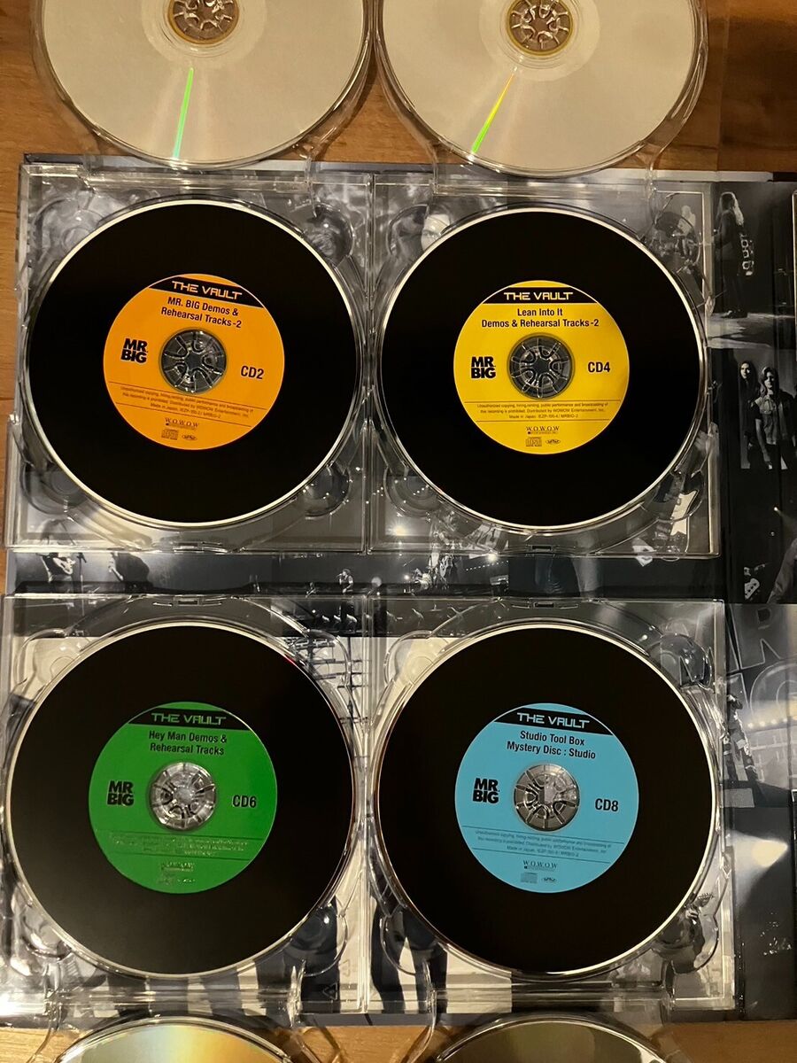 MR.BIG The Vault 25th Anniversary official archives box 18CD MR.BIG The Vault 25th Anniversary official archives box 18CD