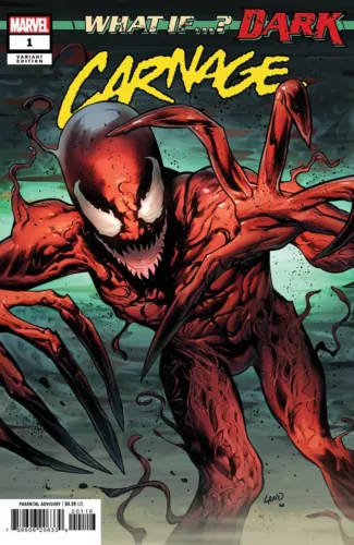 What If...? Dark Carnage #1 Marvel PRH 2023 1:25 Greg Land Variant