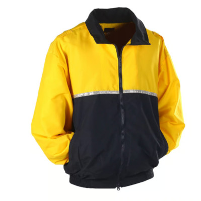 LawPro Lightweight Bike Patrol Jacket Size M Water/Wind Resistant Reflective z75
