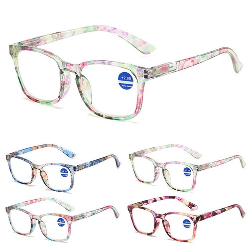 2024 Fashion Reading Glasses Anti Blue Light Women Rice Nail Presbyopic Glasses - Picture 4 of 19