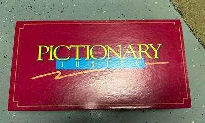 Vintage 1993 Pictionary Quick Draw Board Game