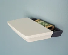 Small Secret Hidden Shelf for Hiding coins, money, keys, jewelry, 5" x 2.5"