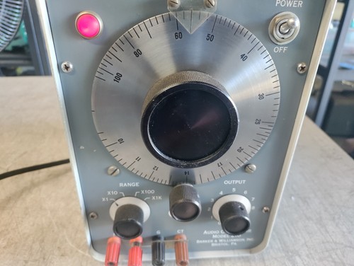 B&W Barker & Williamson Model 210 Audio Oscillator - Picture 6 of 19