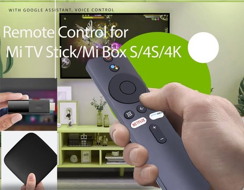 Replacement Remote Control for Xiaomi Mi TV Stick with Bluetooth & Voice Control - Picture 2 of 7