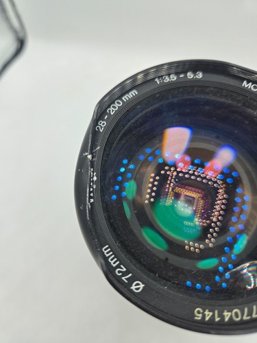 Vintage VIVITAR 28-200mm 1:35-5.3 MC Macro Focusing Zoom Lens - Canon FD Mount - Picture 4 of 5