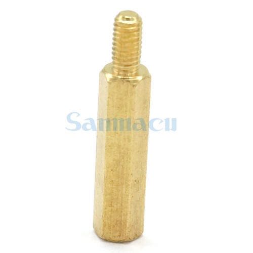 M2.5 M3 M4 M5 M6 Thread Brass Spacer Male-Female Hexagonal PCB Standoffs Spacers - Picture 11 of 138