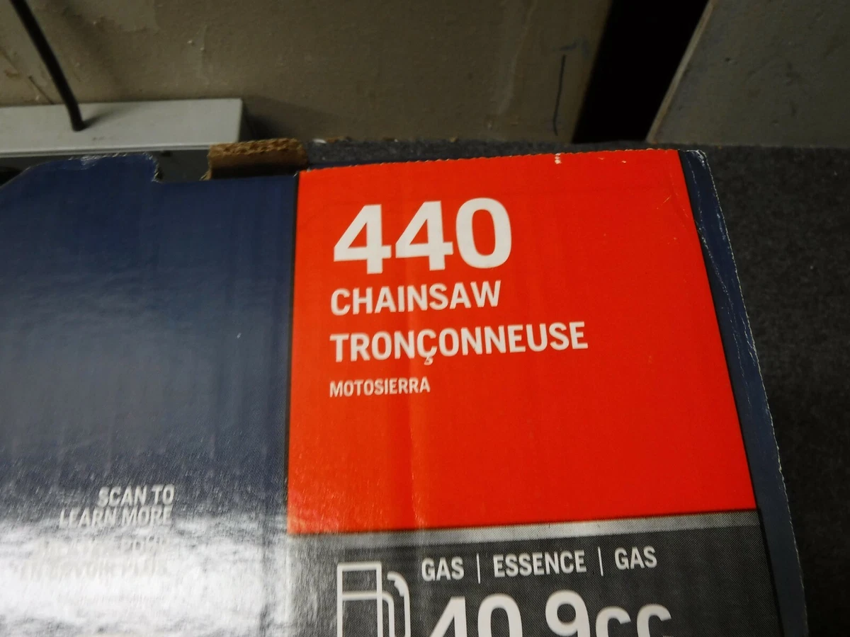 NEW Husqvarna 440 18 in 40.9 cc 2 Cycle Gas Chainsaw 9705154 18 967650901