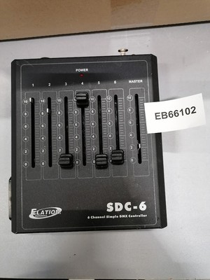 Elation SDC-6 DMX Controller - Used, Scratched, No Accessories