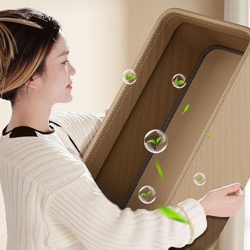 Clothing Storage Box Foldable Non Woven Fabric Drawer Type Clothing Organizer - Picture 6 of 15