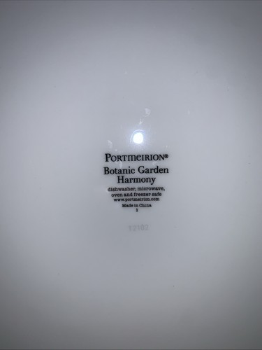 Portmeirion 12” Butterfly Border Platter Botanic Garden Harmony Charger Plate - Picture 8 of 15