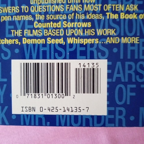 SIGNED THE DEAN KOONTZ COMPANION - 1994 - Picture 3 of 6