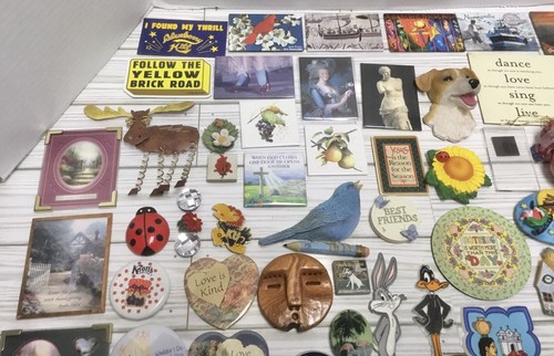 Magnet Lot ~66 Vintage bis Modern Travel Tourism Souvenir, Warner Bros, Christian + - Bild 5 von 5
