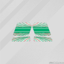 TONYKART RACER 401RR STYLE KG 3.5L TANK STICKERS - KARTING - JakeDesigns