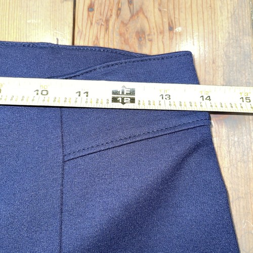 INC Women’s Boot Leg Curvy Fit Pants Sz 0 Flared Gym Jogging Casual Blue NWT - Picture 8 of 12