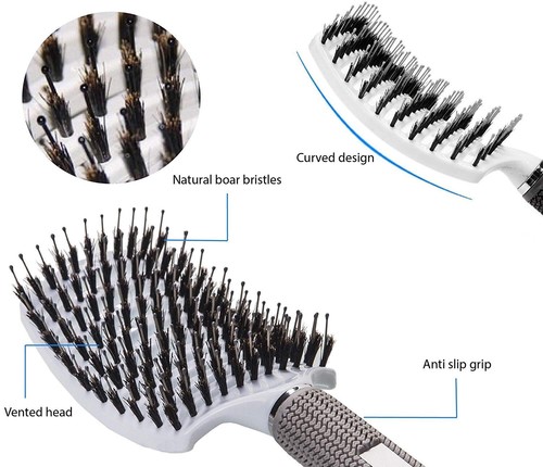 Professional Vented Styling Hair Brush Barber Hairdressing Detangling FREE SHIP - Picture 3 of 11