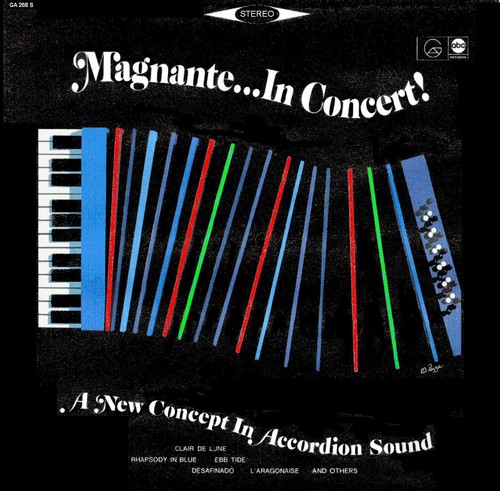 "Magnante In Concert" by Charles Magnante - SOLO- Without Orchestra" CD - RARE ! - Picture 4 of 5