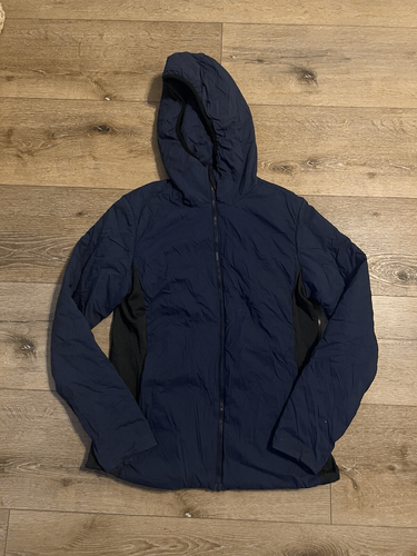 Giacca Flylow donna blu full zip prima loft con cappuccio outdoor taglia media - Foto 1 di 3