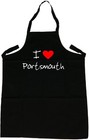 I Love Heart Portsmouth Apron