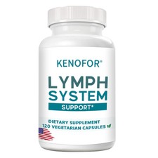 Lymphatic Support, Lymphatic Supplement To Reduce Swelling 30/60/120Capsules