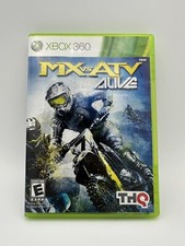 MX vs. ATV Alive (Microsoft Xbox 360, 2011) Complete CIB W/ Manual & Insert