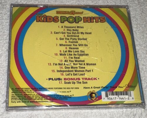 Drew’s Famous More Kids Pop Hits CD As Seen On Tv - Girlfriend Heaven - Picture 2 of 2