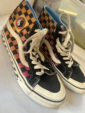 Size M 7 W 8.5 - VANS T&C Surf Designs x Sk8- 138 Decon High Checkerboard