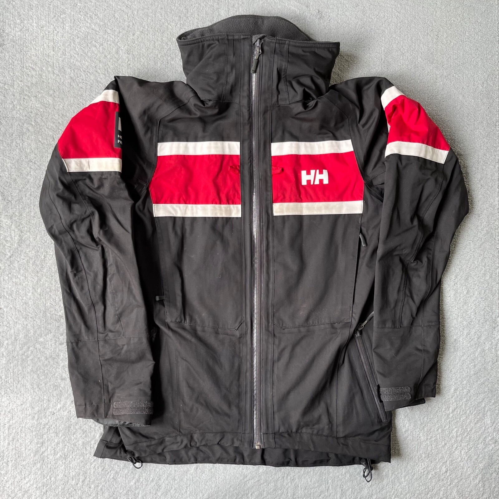 Chaqueta Helly Hansen Para Hombre Mediana Negra Protección HellyTech Navegación Navegación Capucha